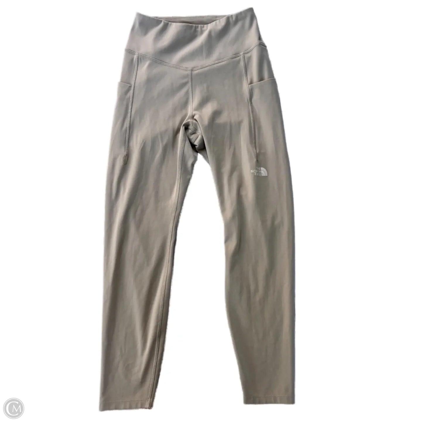 Athletic Leggings By The North Face In Tan, Size: M