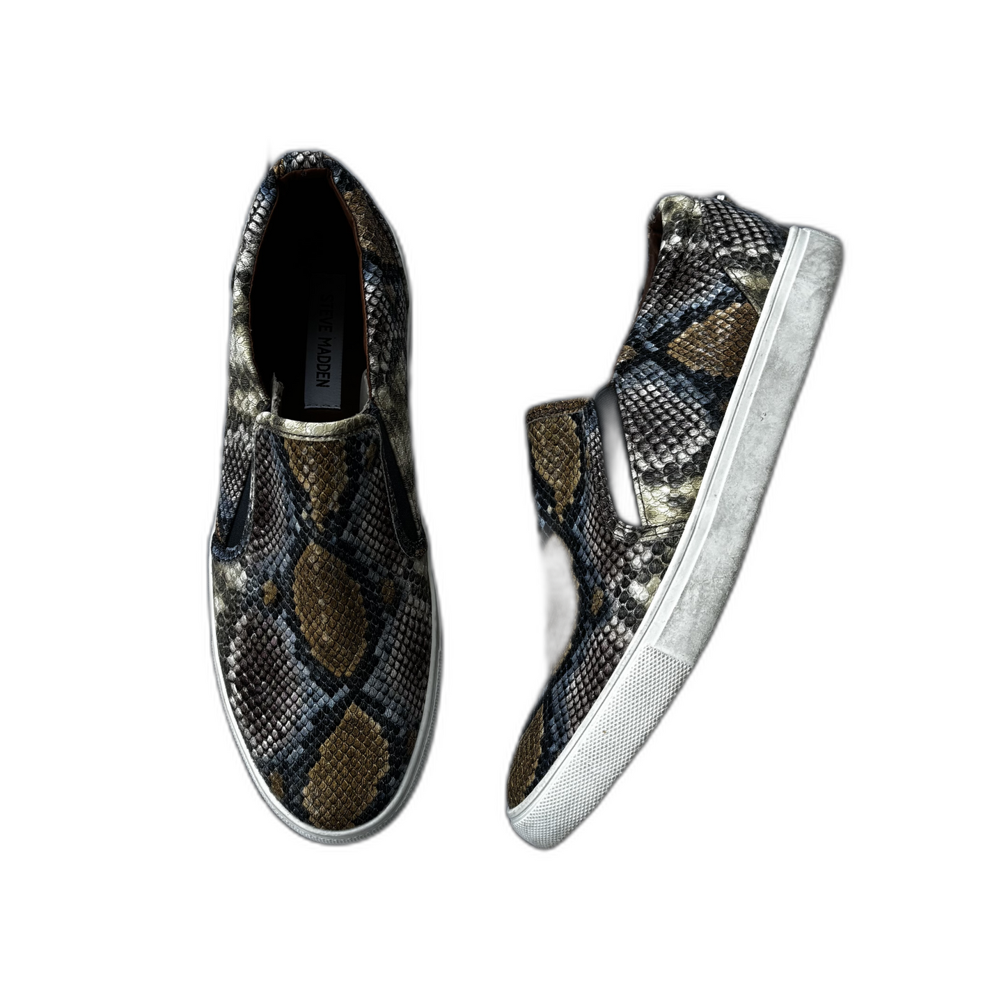 Shoes Sneakers By Steve Madden In Animal Print, Size: 11