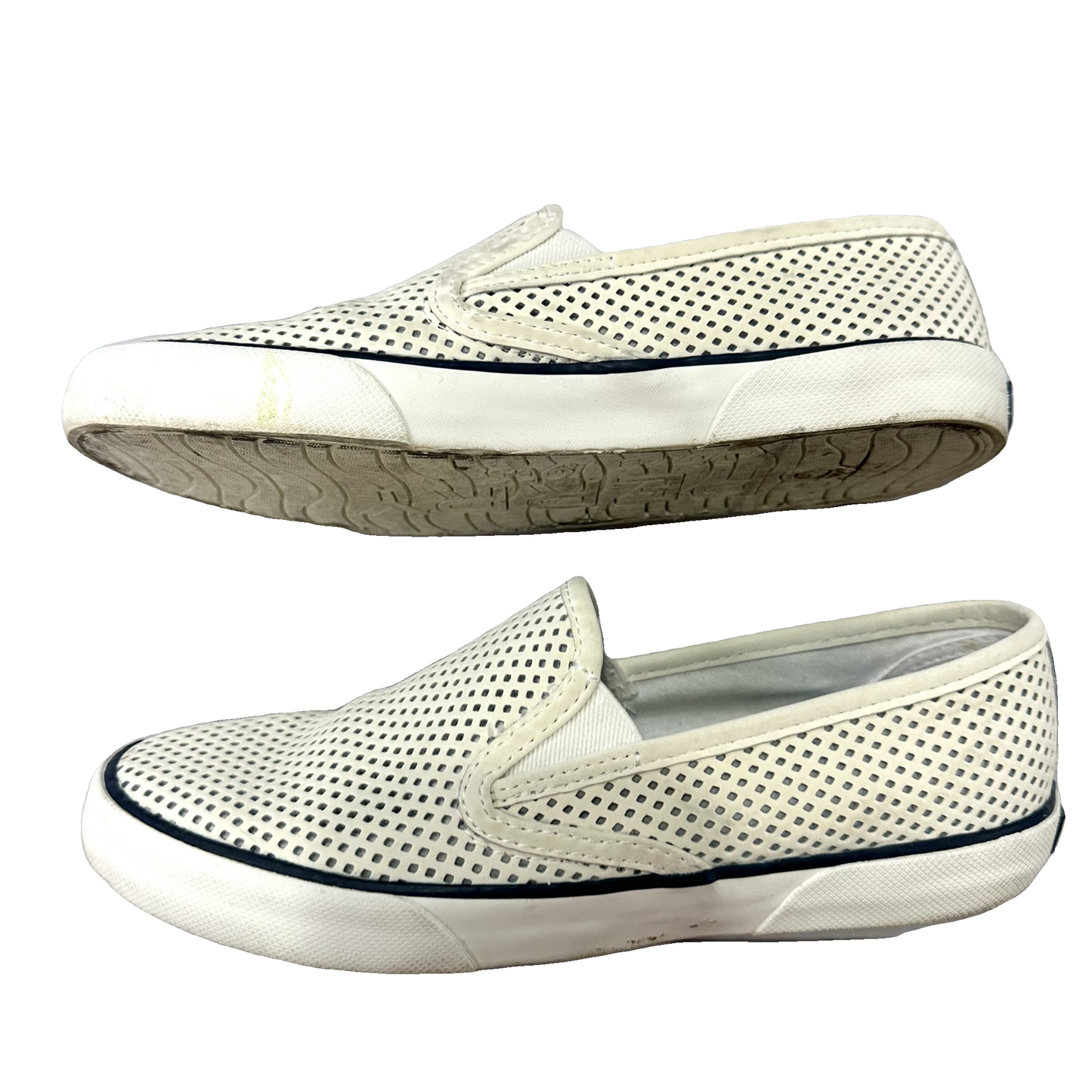 Shoes Sneakers By Sperry In White, Size: 8