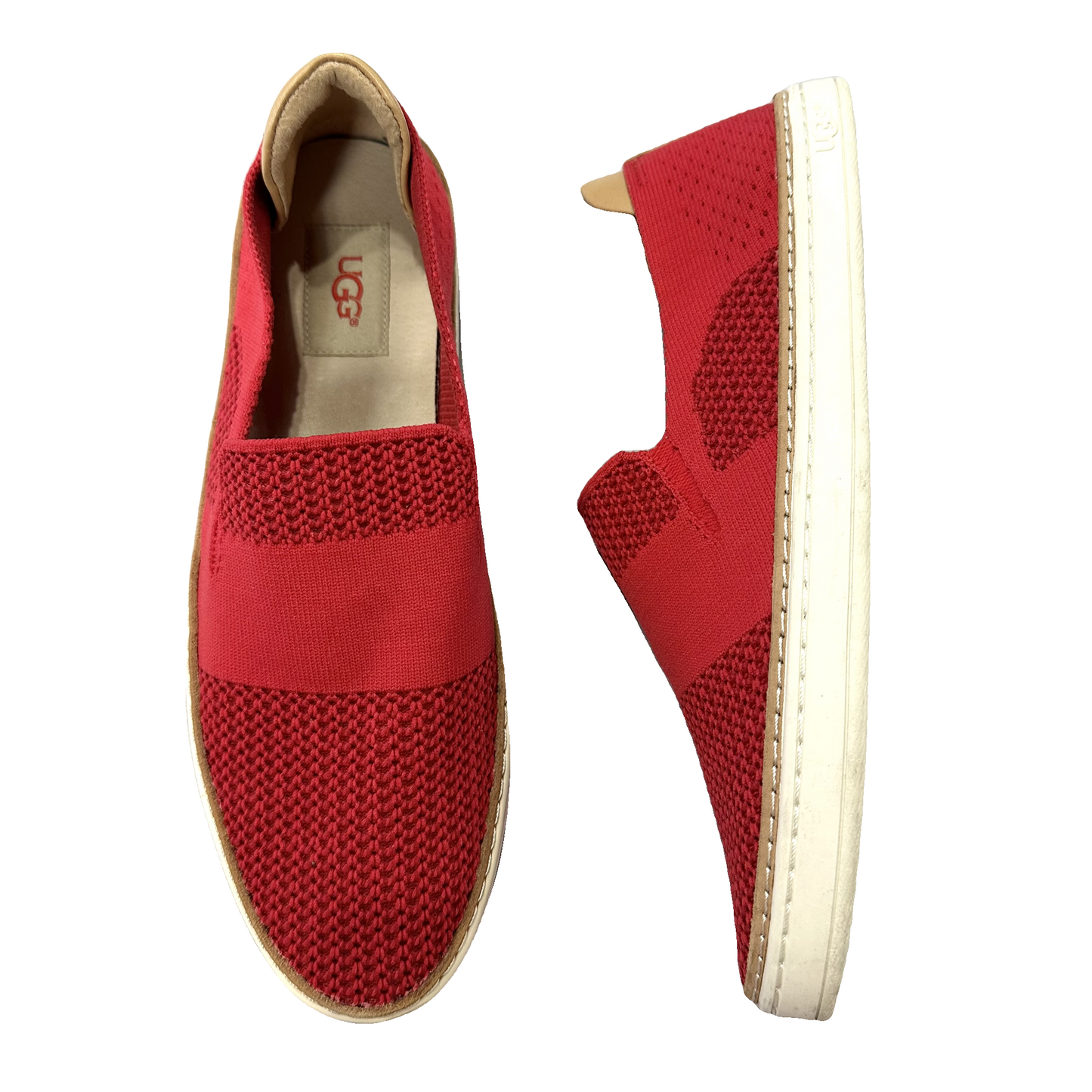 Shoes Designer By Ugg In Red, Size: 9.5