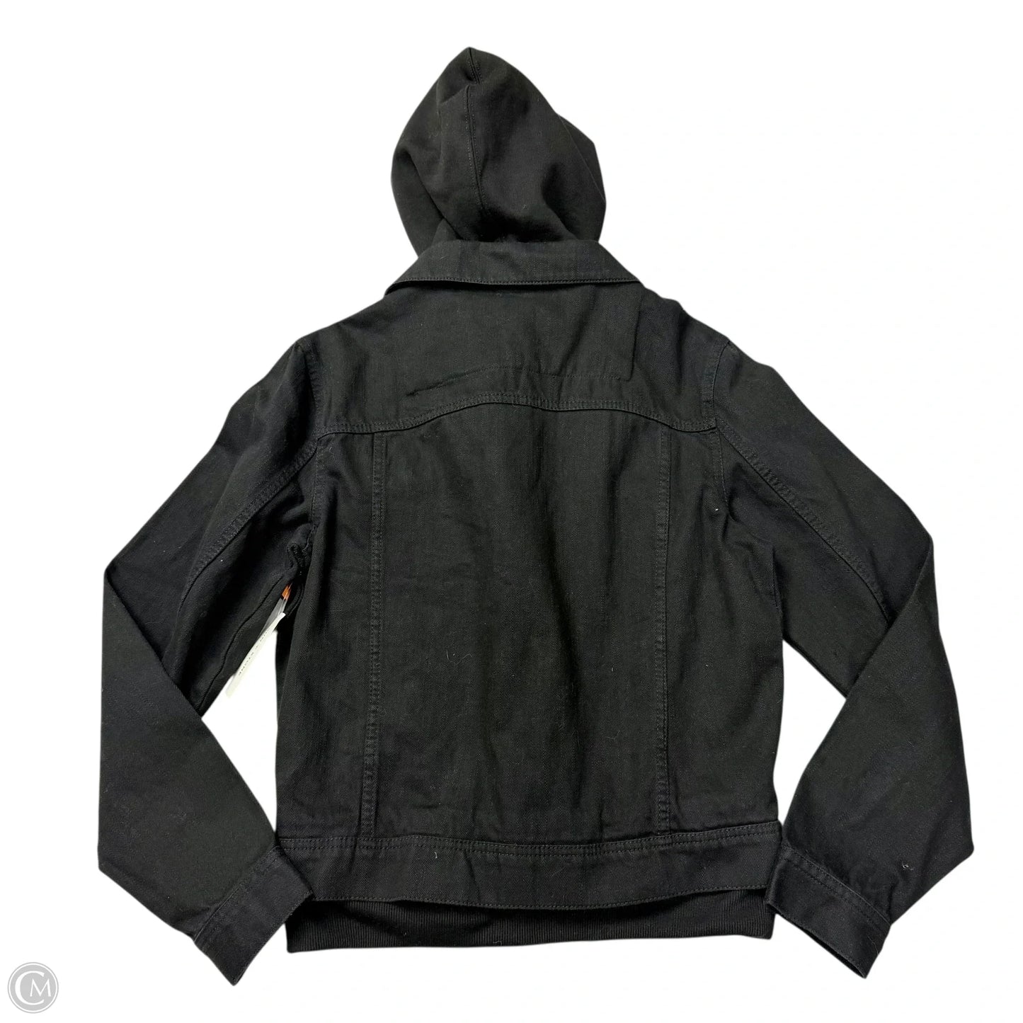 Jacket Denim By Sun + Stone In Black, Size: S