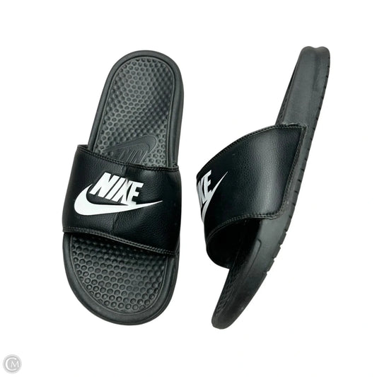 Sandals Sport By Nike In Black, Size: 10