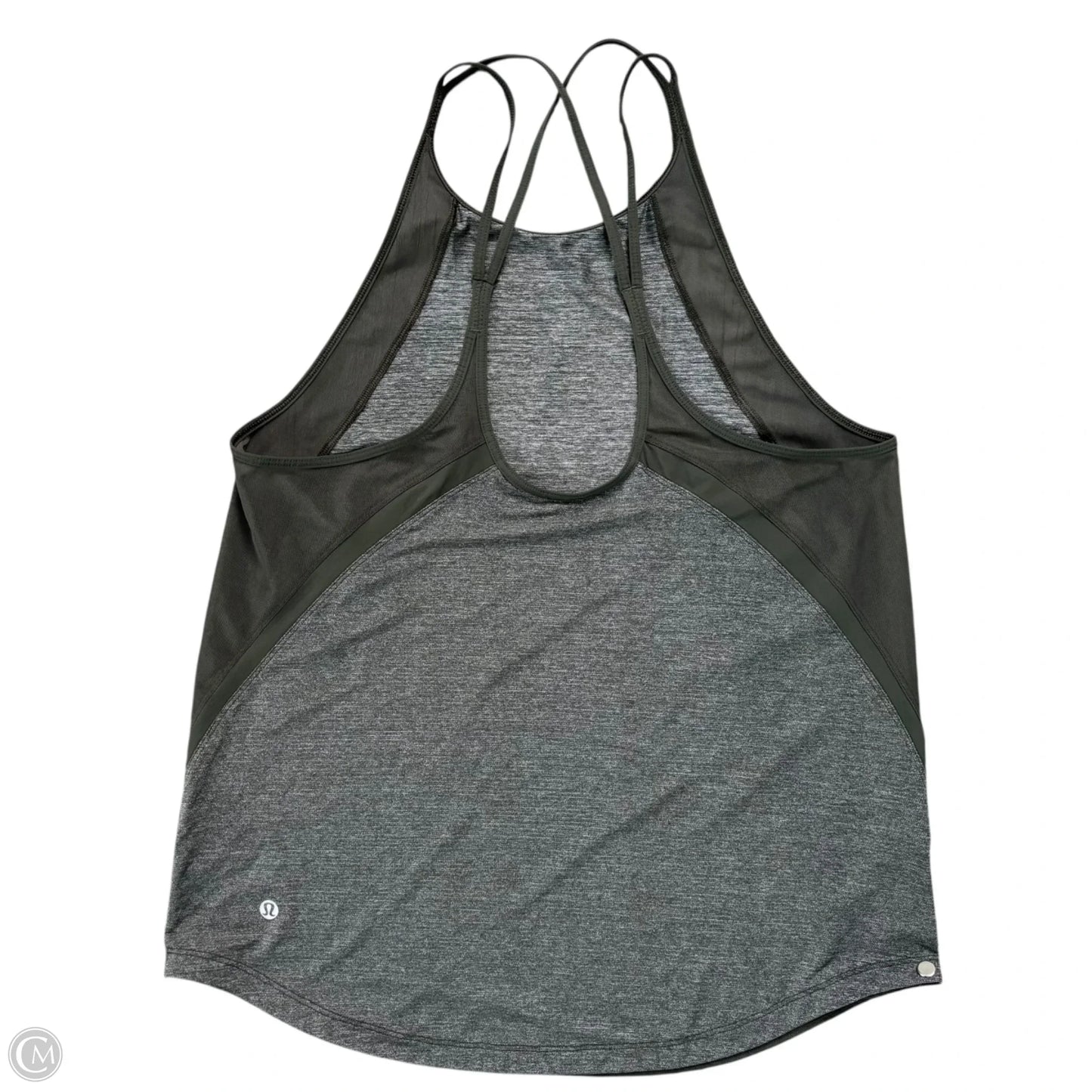 Athletic Tank Top By Lululemon In Green, Size: M