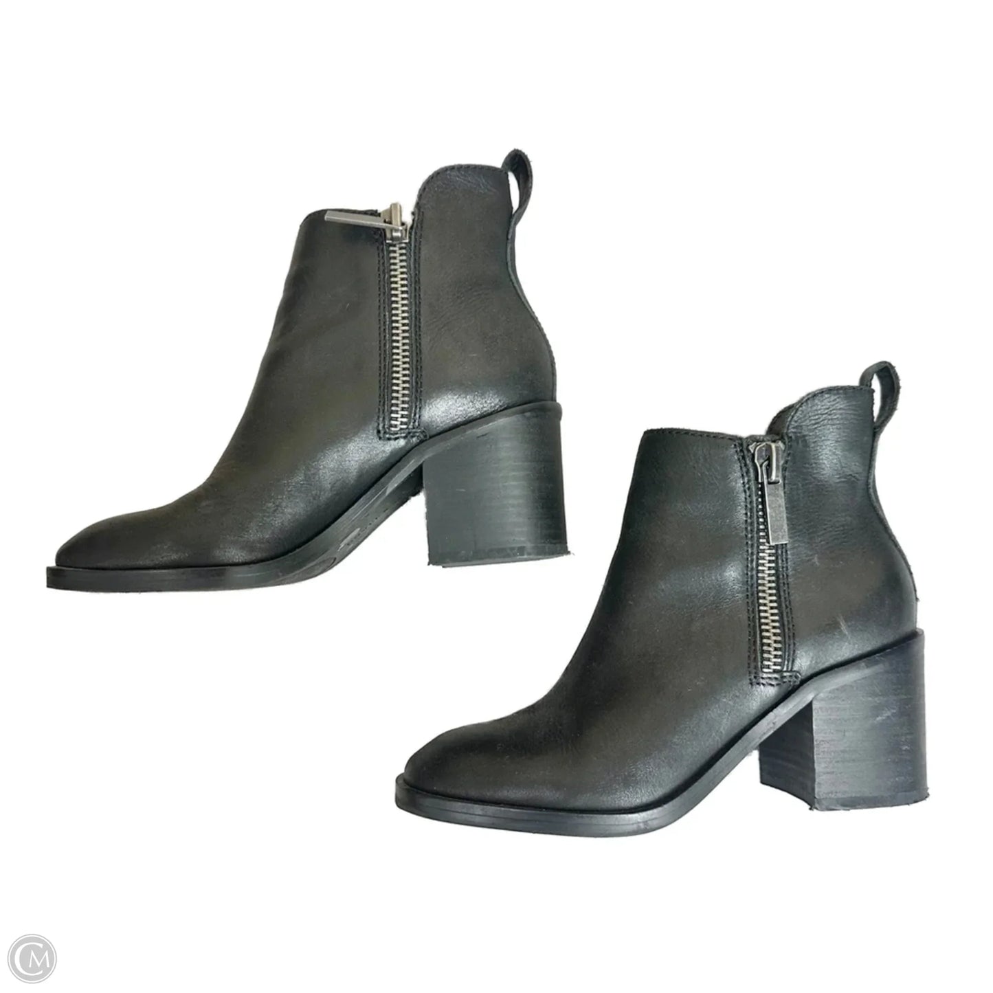 Boots Ankle Heels By Lucky Brand In Black, Size: 5.5