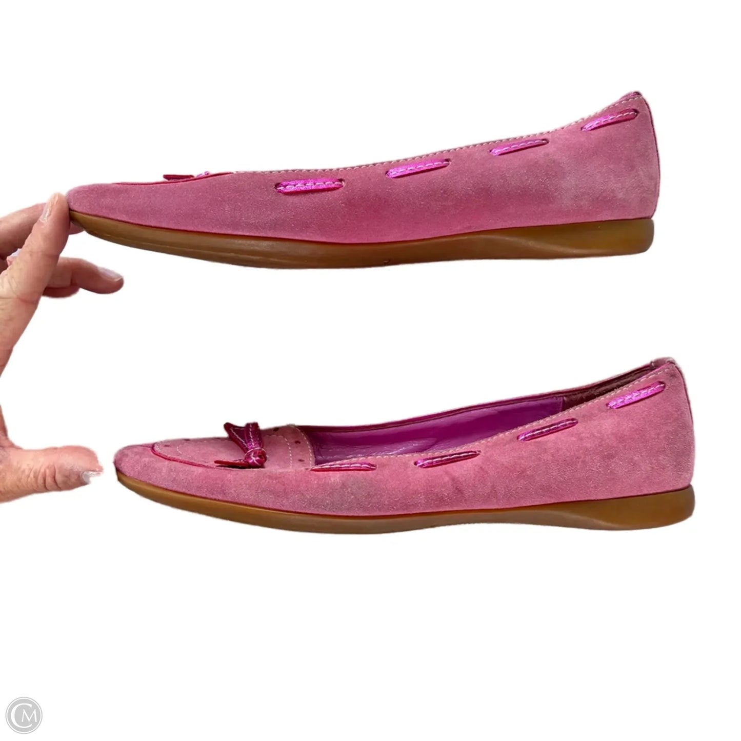 Shoes Designer By Coach In Pink, Size: 8.5