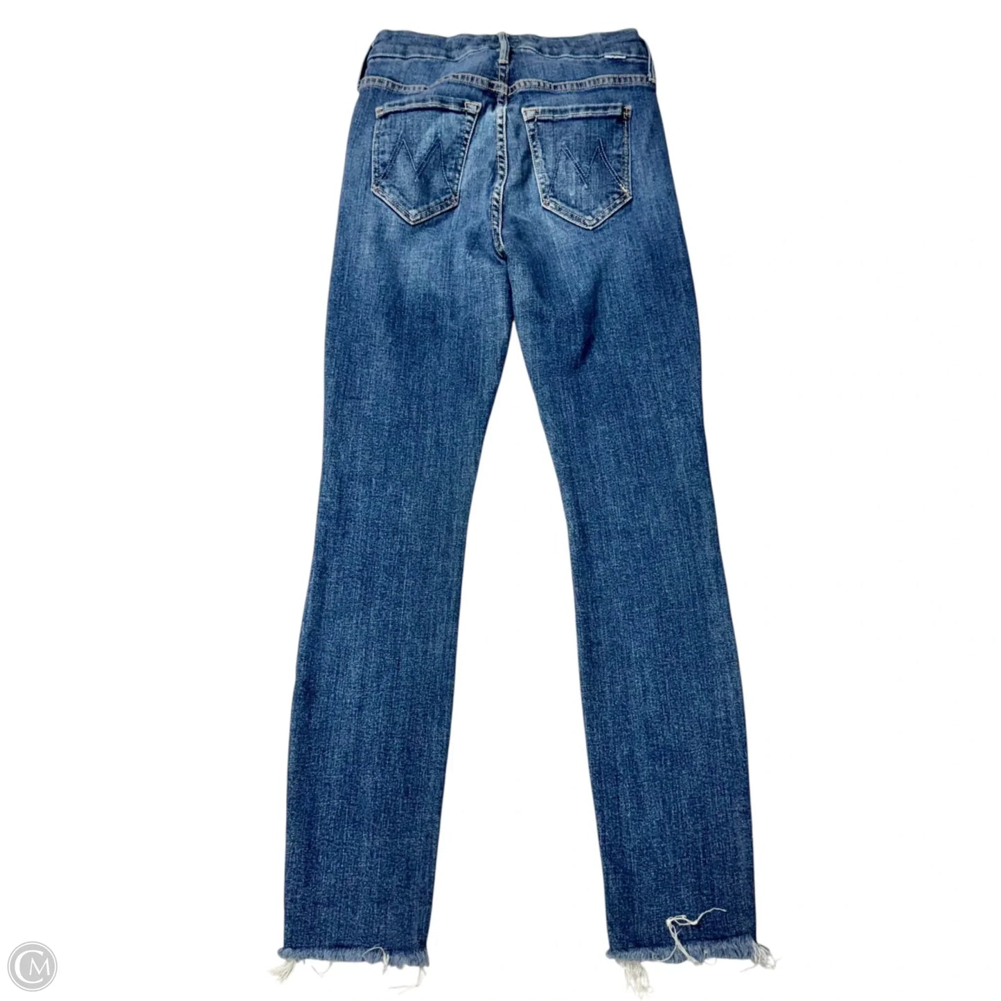 Jeans Skinny By Mother In Blue Denim, Size: 0