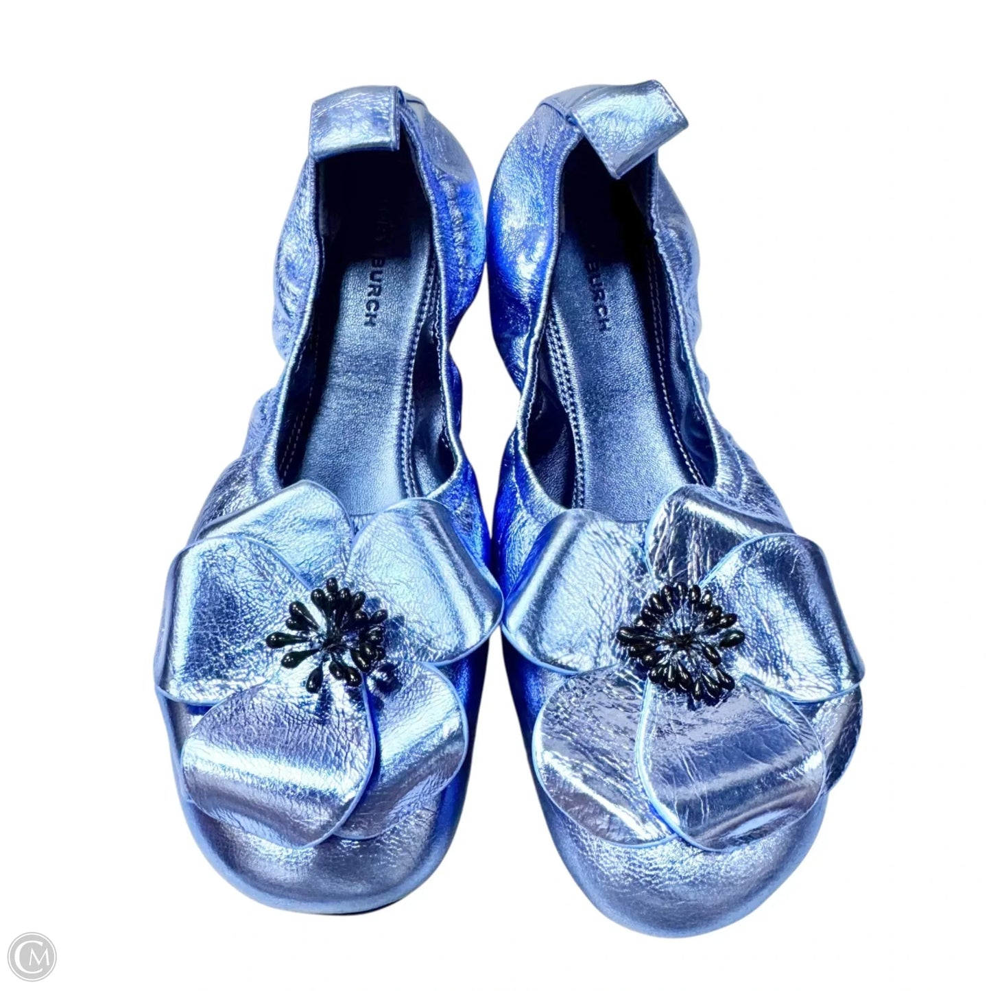 Shoes Designer By Tory Burch In Blue, Size: 6