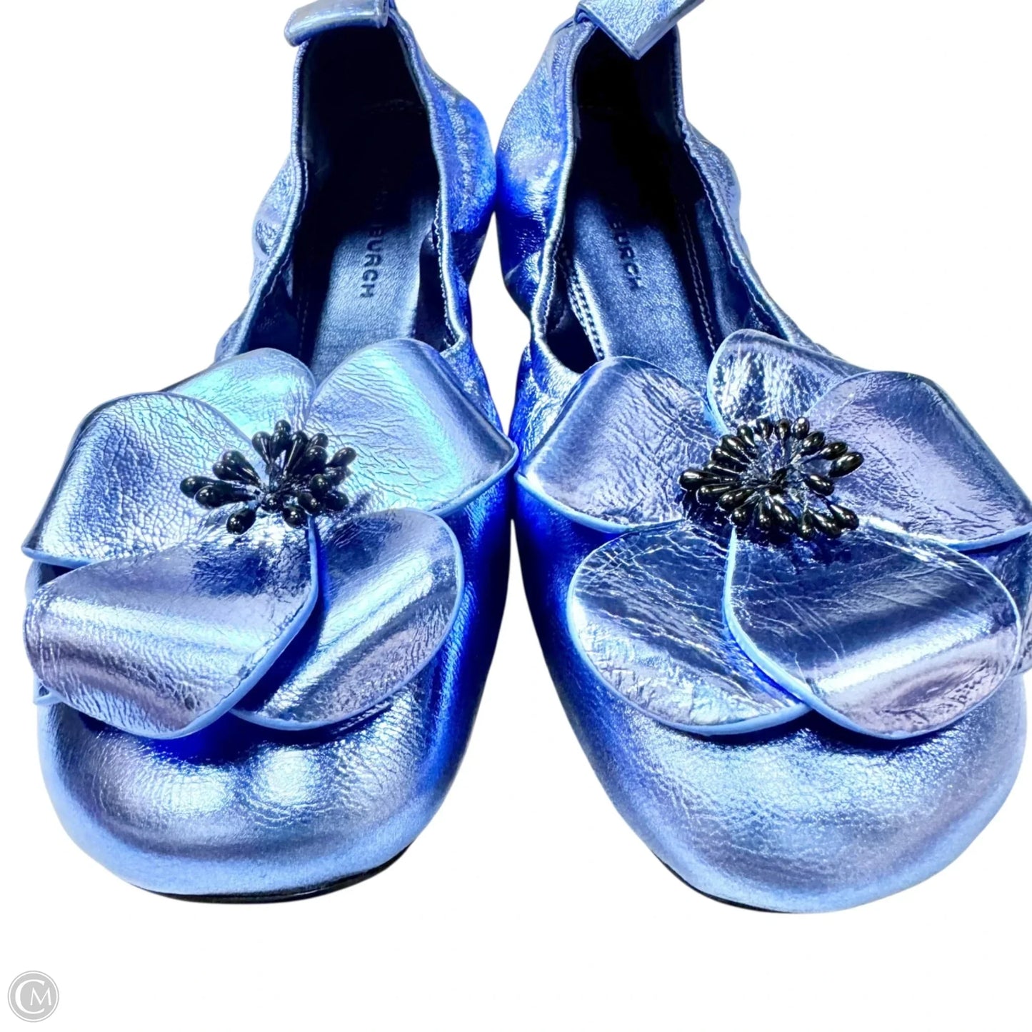 Shoes Designer By Tory Burch In Blue, Size: 6