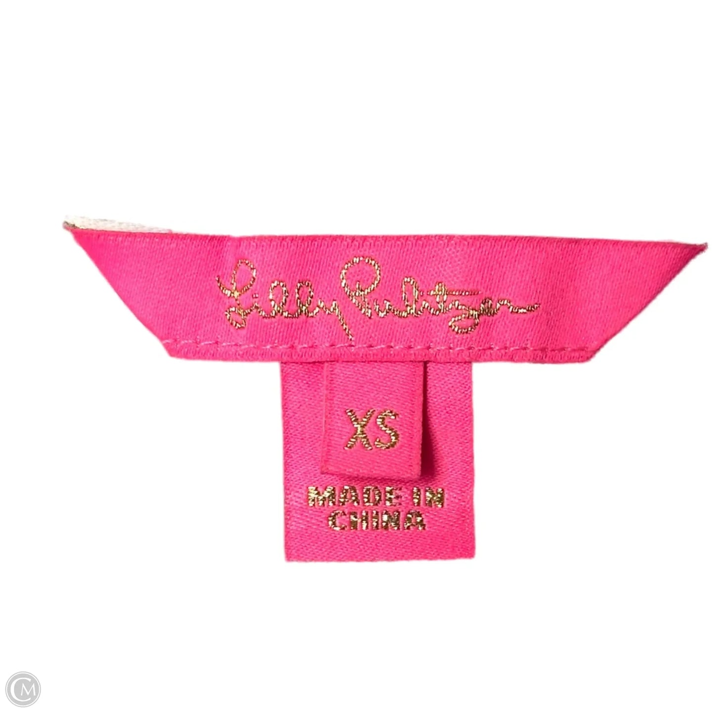 Top Long Sleeve Designer By Lilly Pulitzer In Blue & Pink, Size: Xs