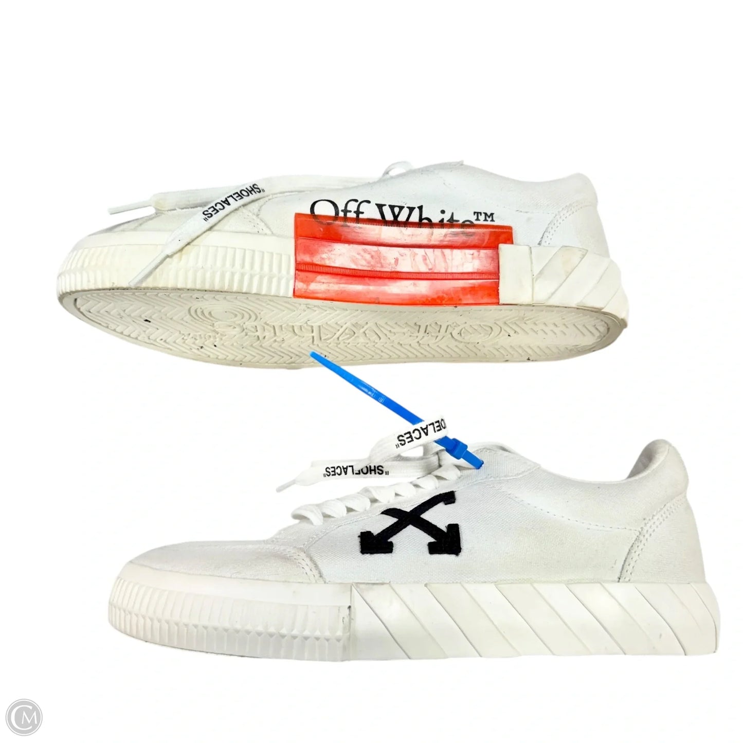 Shoes Luxury Designer By Off-white In White, Size: 10.5