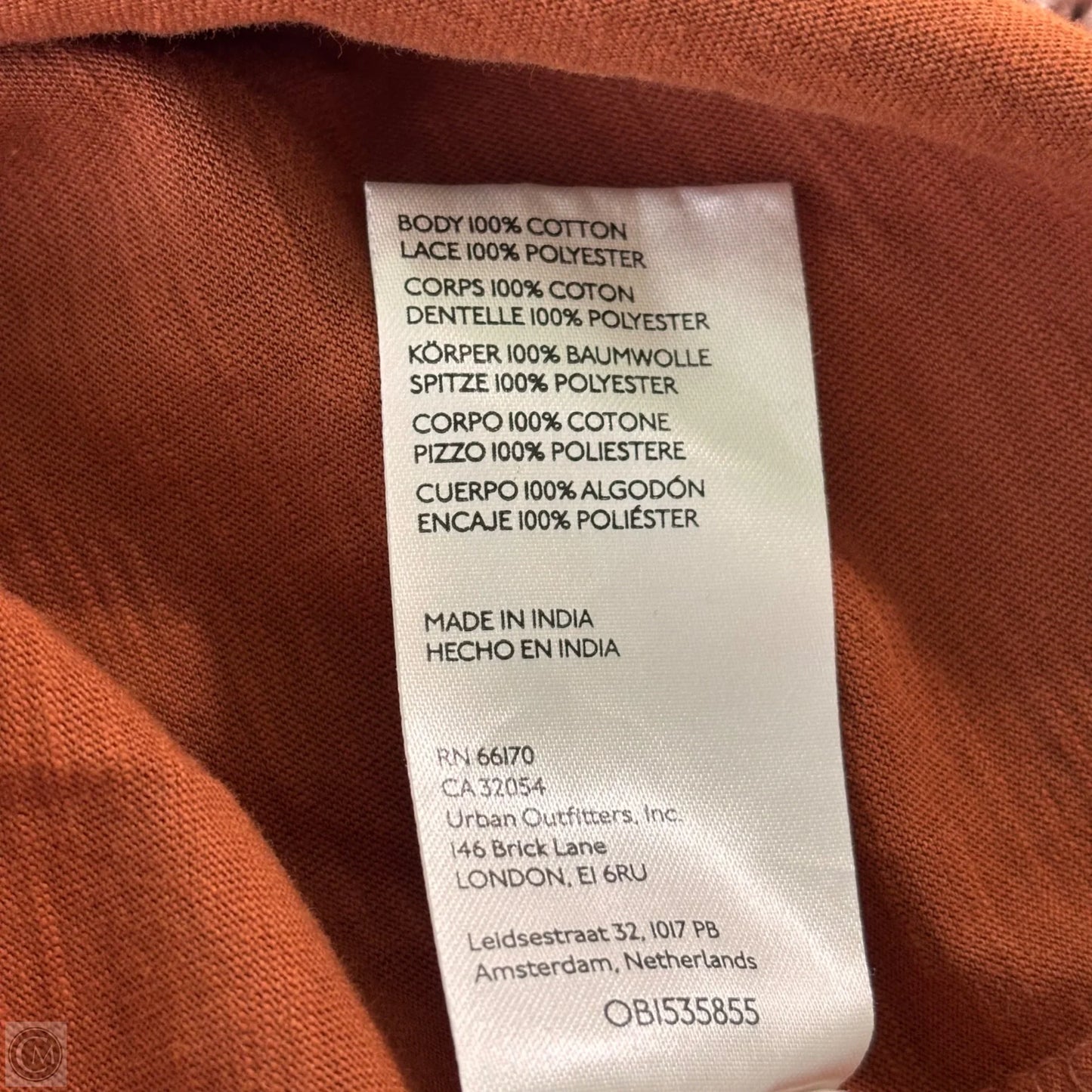 Top Short Sleeve By Anthropologie In Brown, Size: S