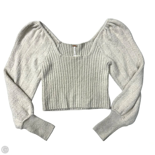 Sweater By Free People In Cream, Size: Xl