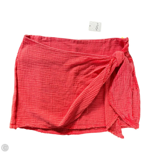 Skirt Mini & Short By Free People In Red, Size: Xl