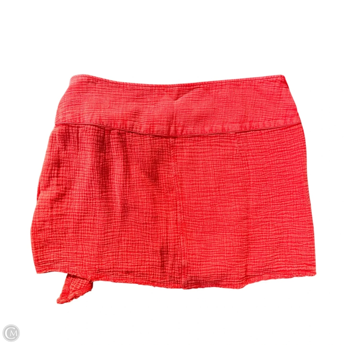 Skirt Mini & Short By Free People In Red, Size: Xl