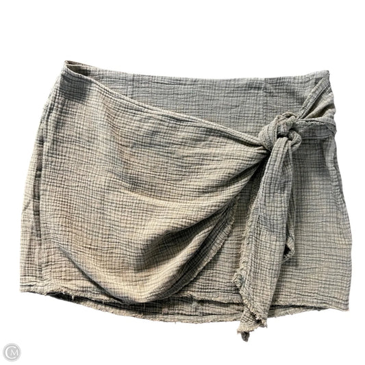Skirt Mini & Short By Free People In Green, Size: Xl