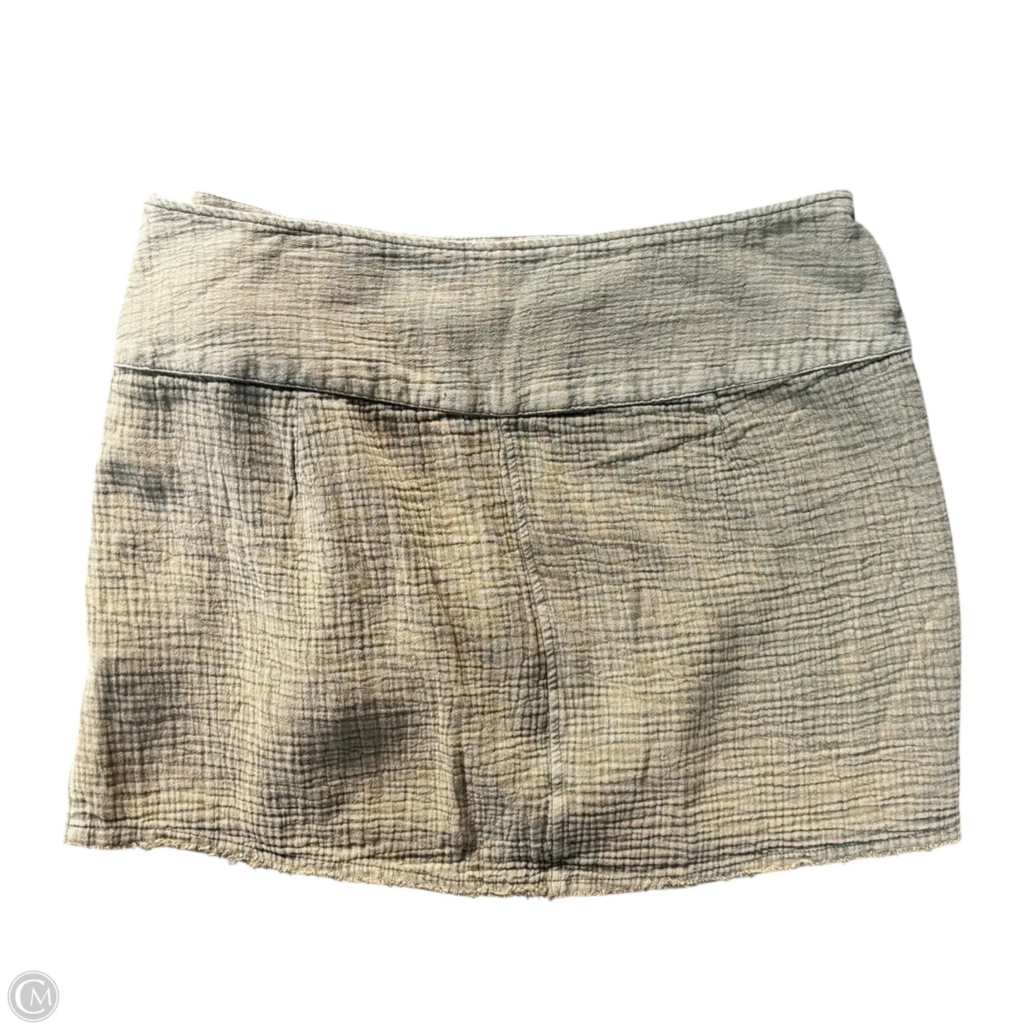 Skirt Mini & Short By Free People In Green, Size: Xl