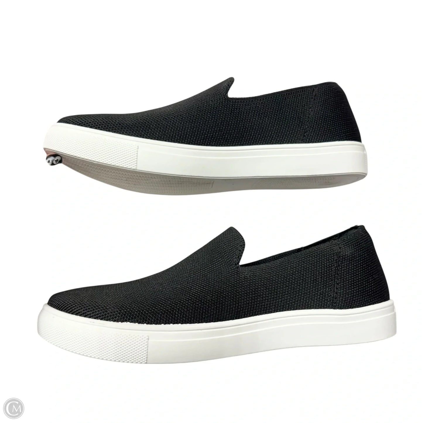 Shoes Sneakers By Happily Grey In Black & White, Size: 7.5