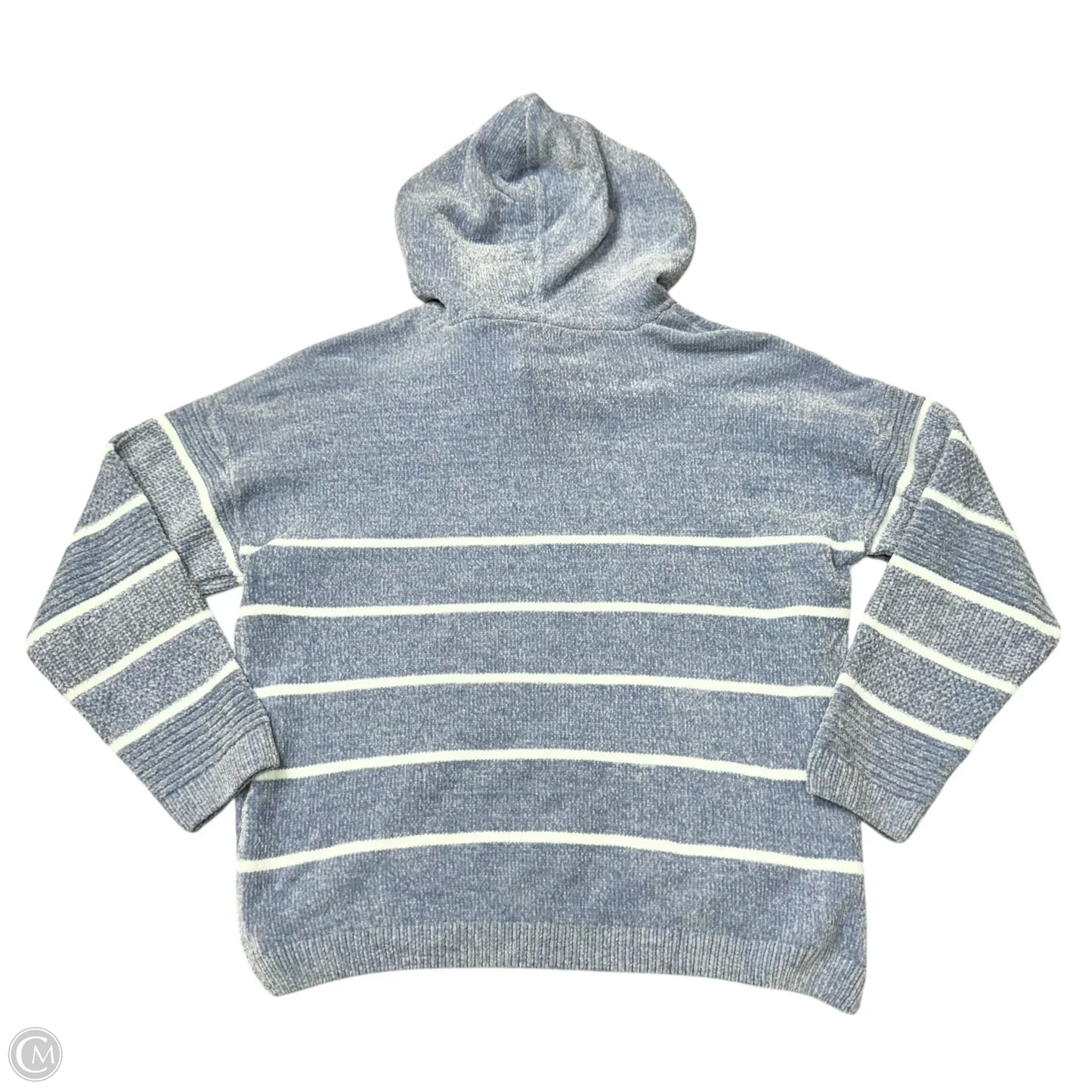 Sweater By Rachel Zoe In Blue & White, Size: L