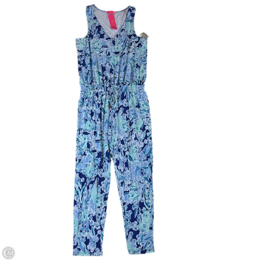 Jumpsuit Designer By Lilly Pulitzer In Blue, Size: L