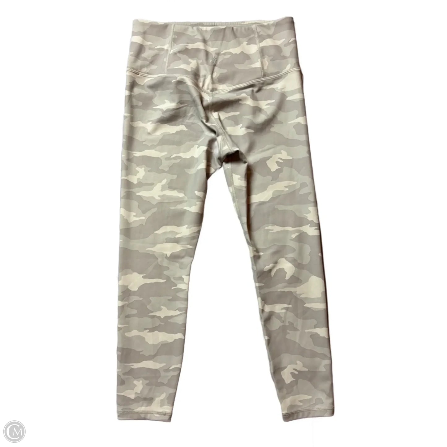 Athletic Leggings By Athleta In Camouflage Print, Size: M