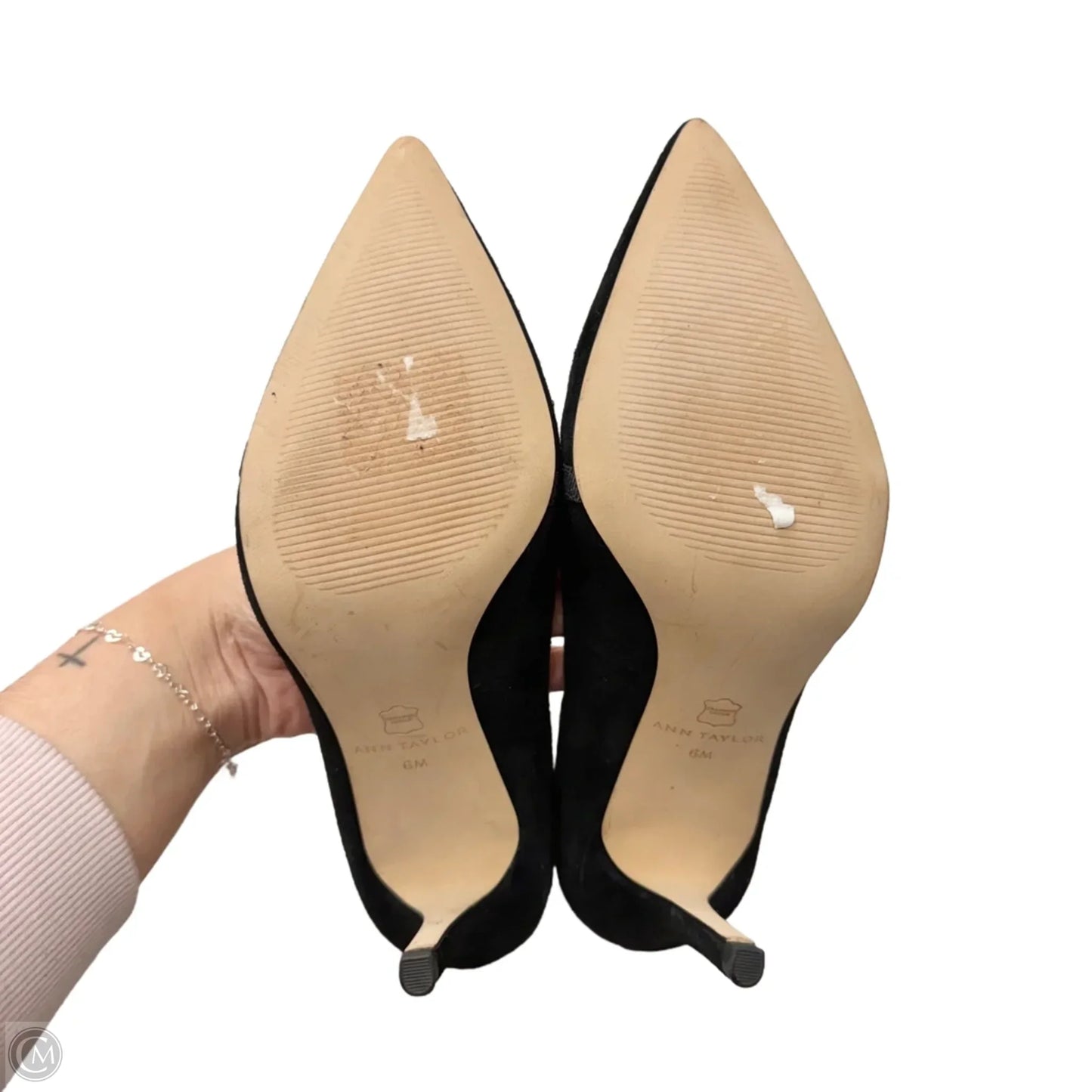 Shoes Heels Stiletto By Ann Taylor In Black, Size: 6