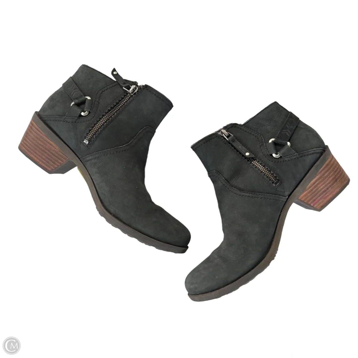 Boots Ankle Heels By Teva In Green, Size: 11