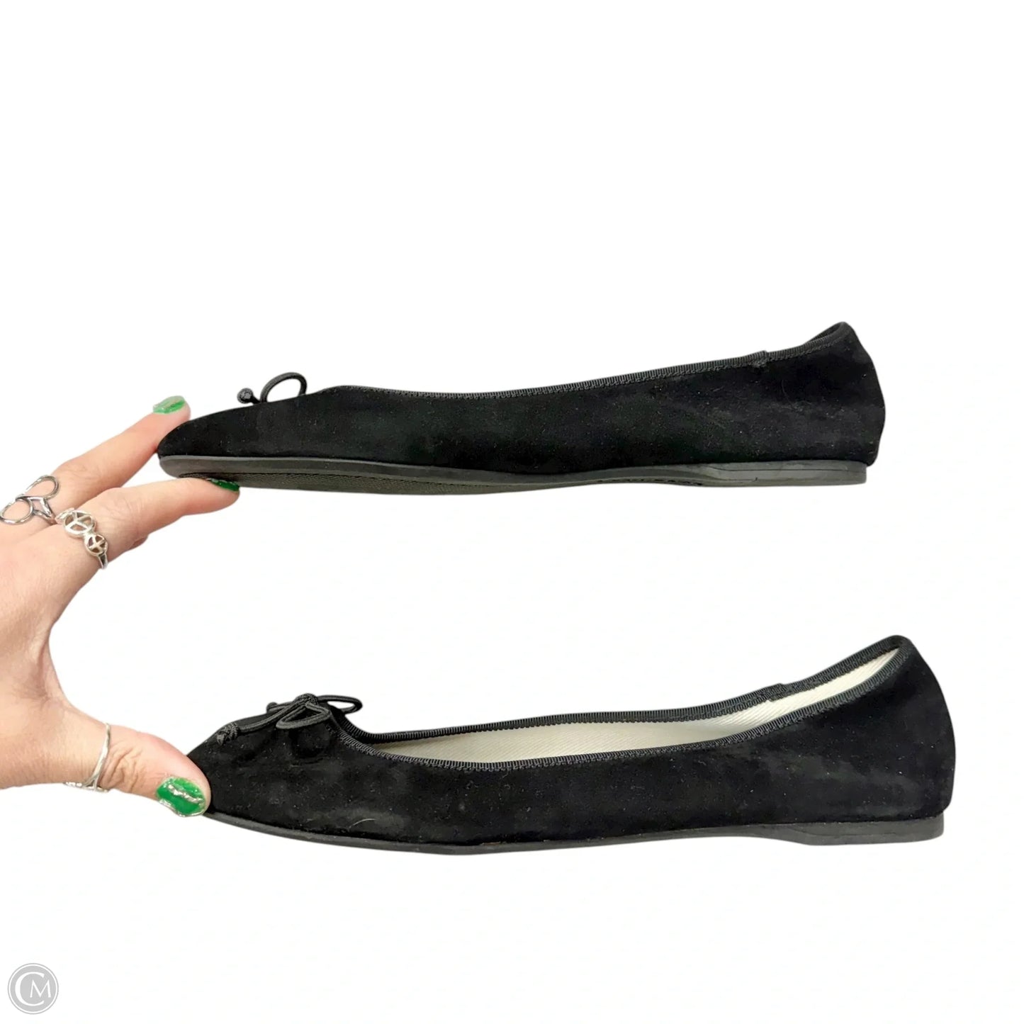 Shoes Flats By Talbots In Black, Size: 8.5