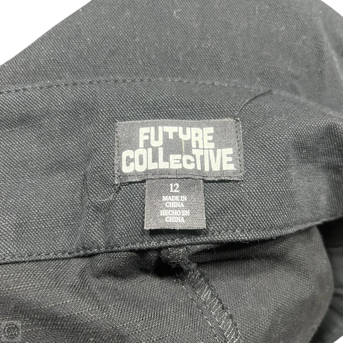 Pants Wide Leg By Future Collective In Black, Size: 12