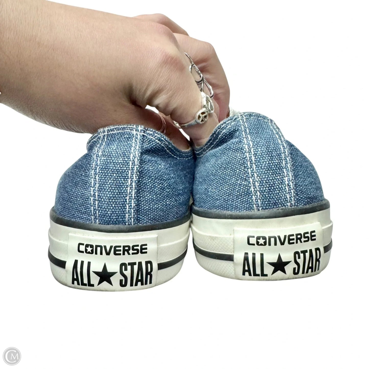 Shoes Sneakers By Converse In Blue, Size: 6.5