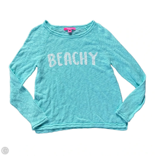 Sweater Designer By Lilly Pulitzer In Blue, Size: M