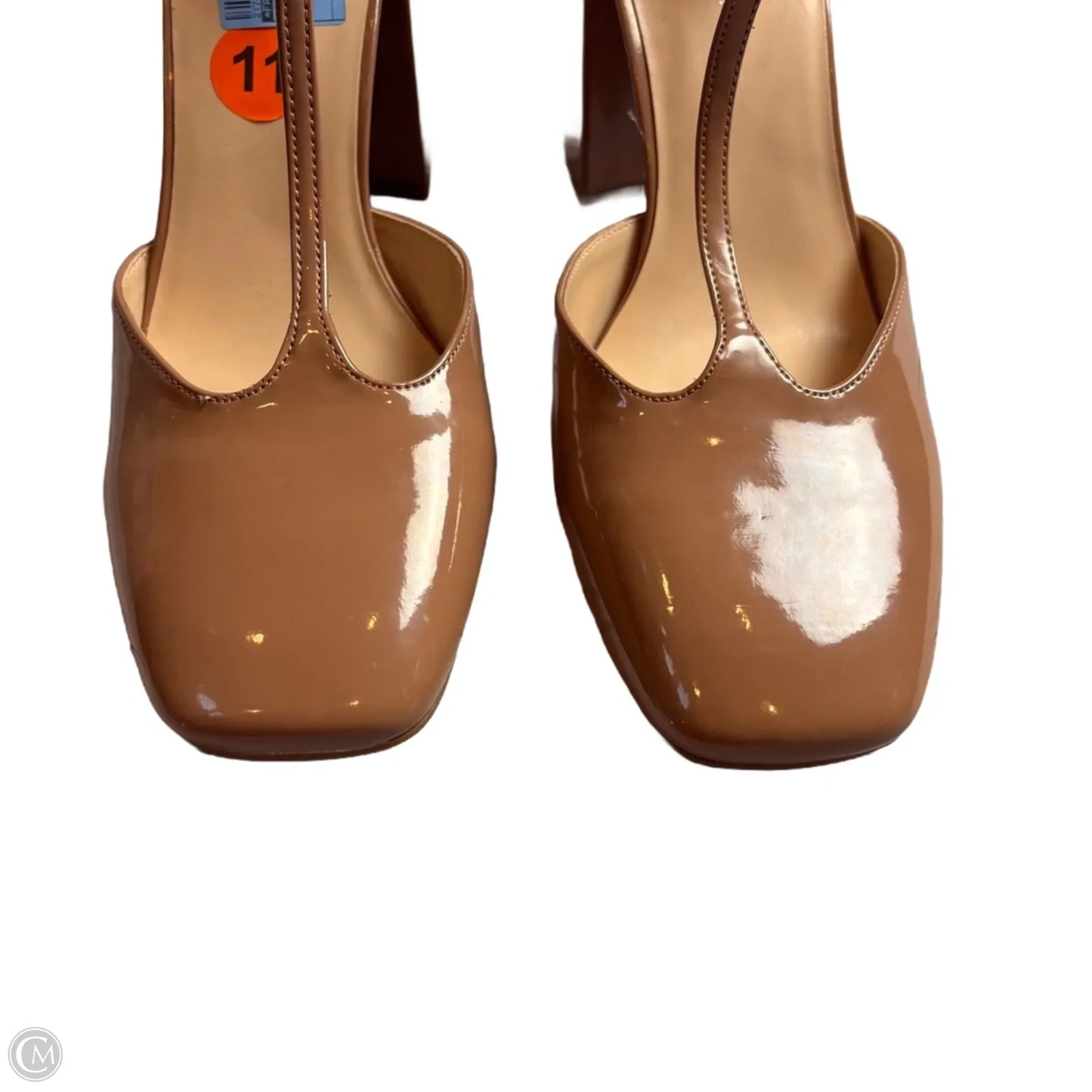 Shoes Heels Block By Marc Fisher In Brown, Size: 11