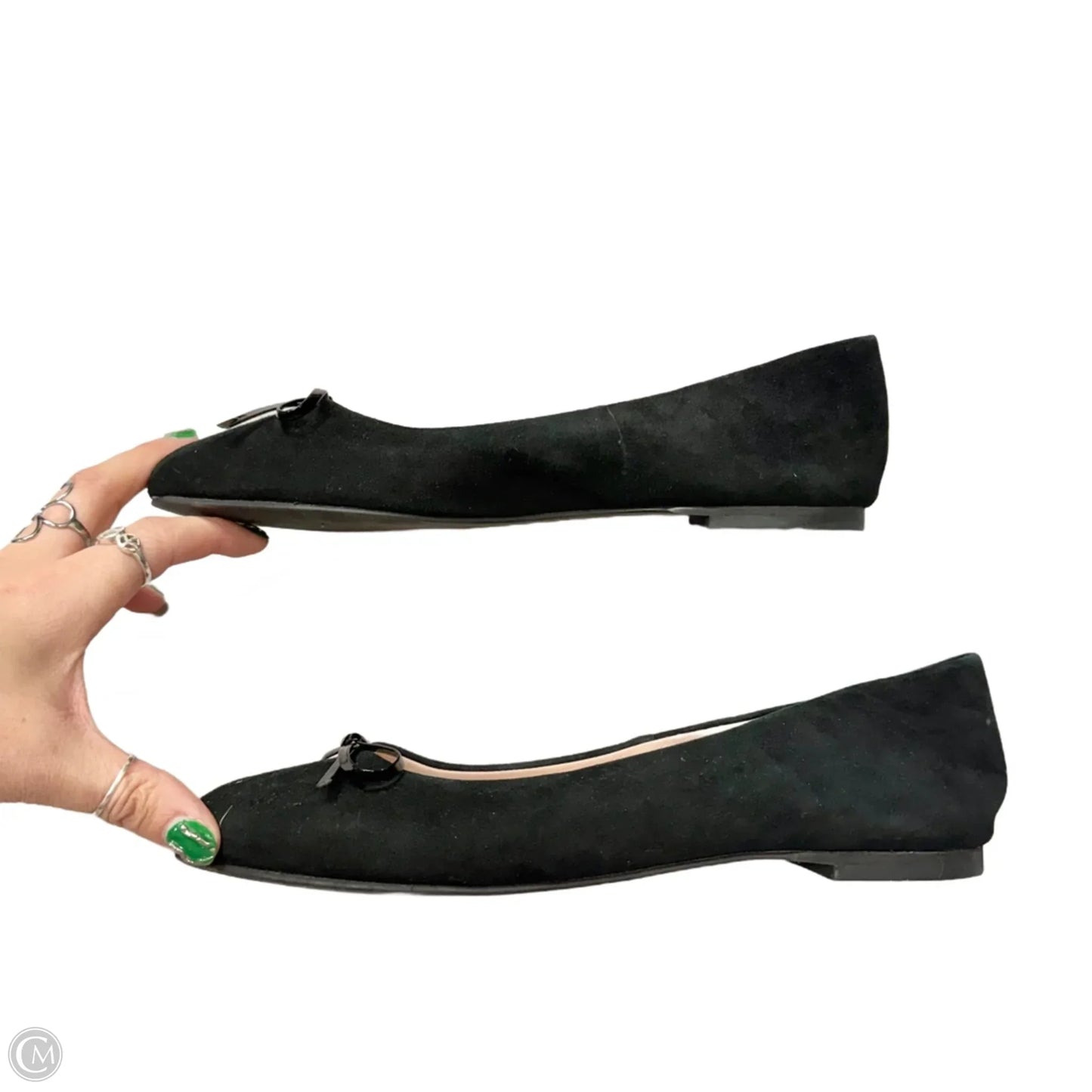 Shoes Flats By J. Crew In Black, Size: 8.5