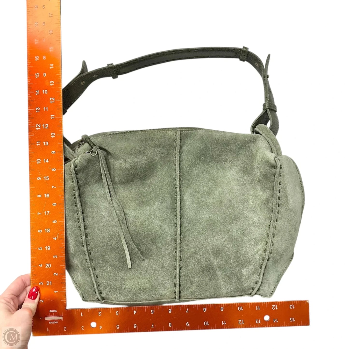 Handbag Leather By The Sak, Size: Medium