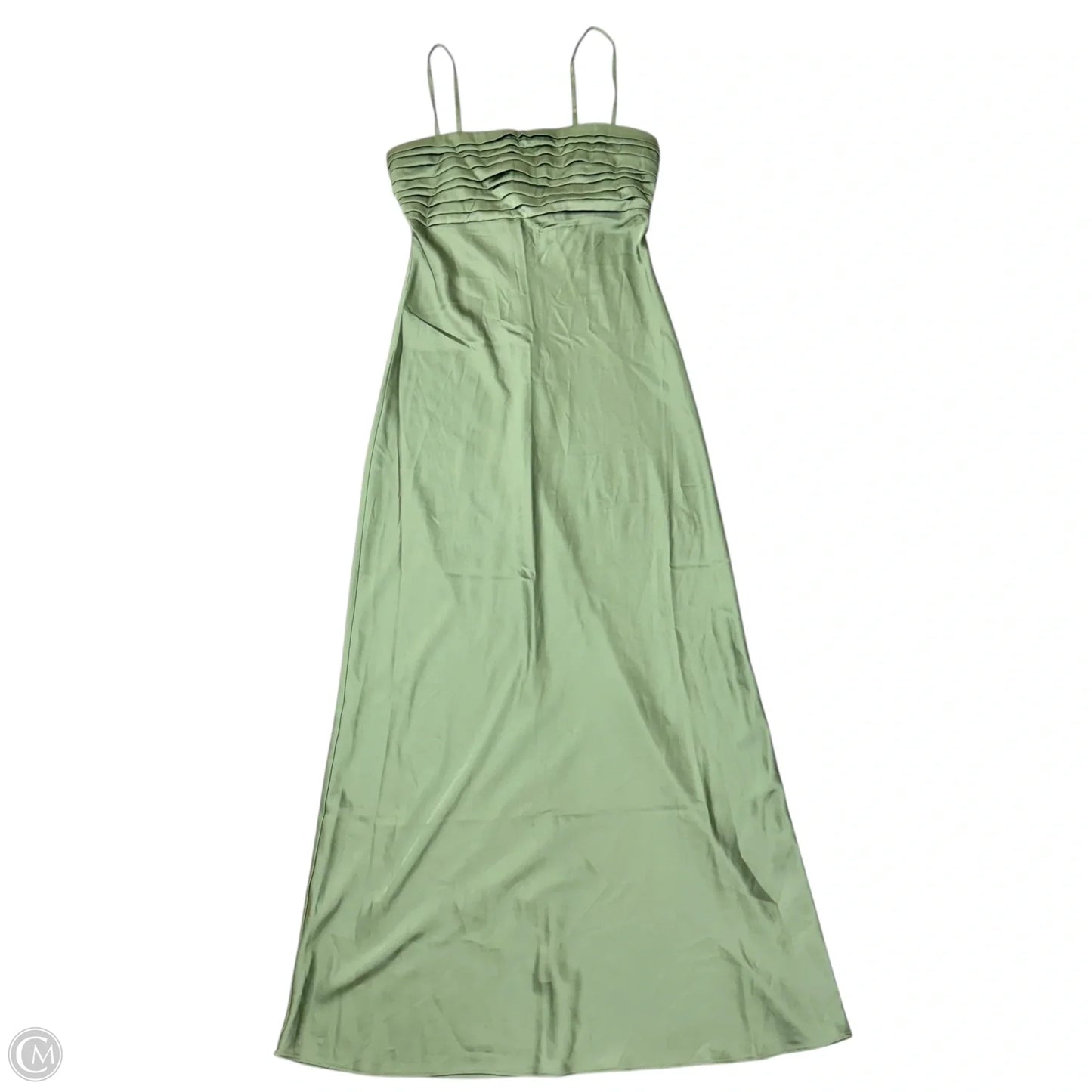 Dress Party Long By Abercrombie And Fitch In Green, Size: M