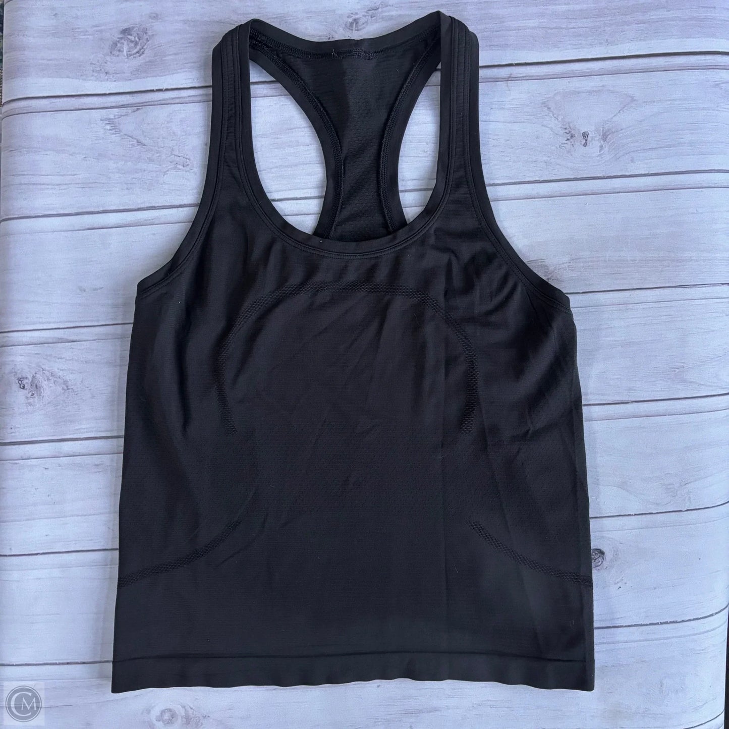 Athletic Tank Top By Lululemon In Black, Size: M