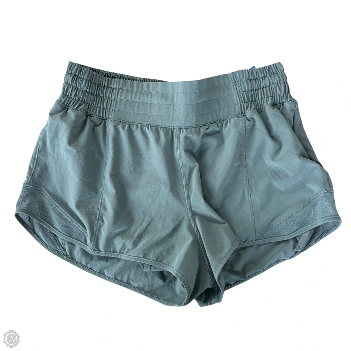 Athletic Shorts By Lululemon In Green, Size: S