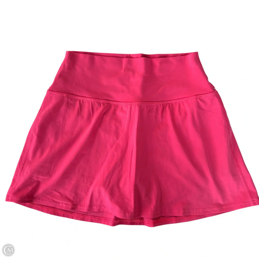 Athletic Skort By Lululemon In Pink, Size: M/8