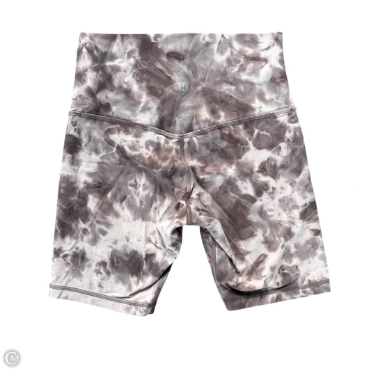 Athletic Shorts By Lululemon In Grey & Purple, Size: S