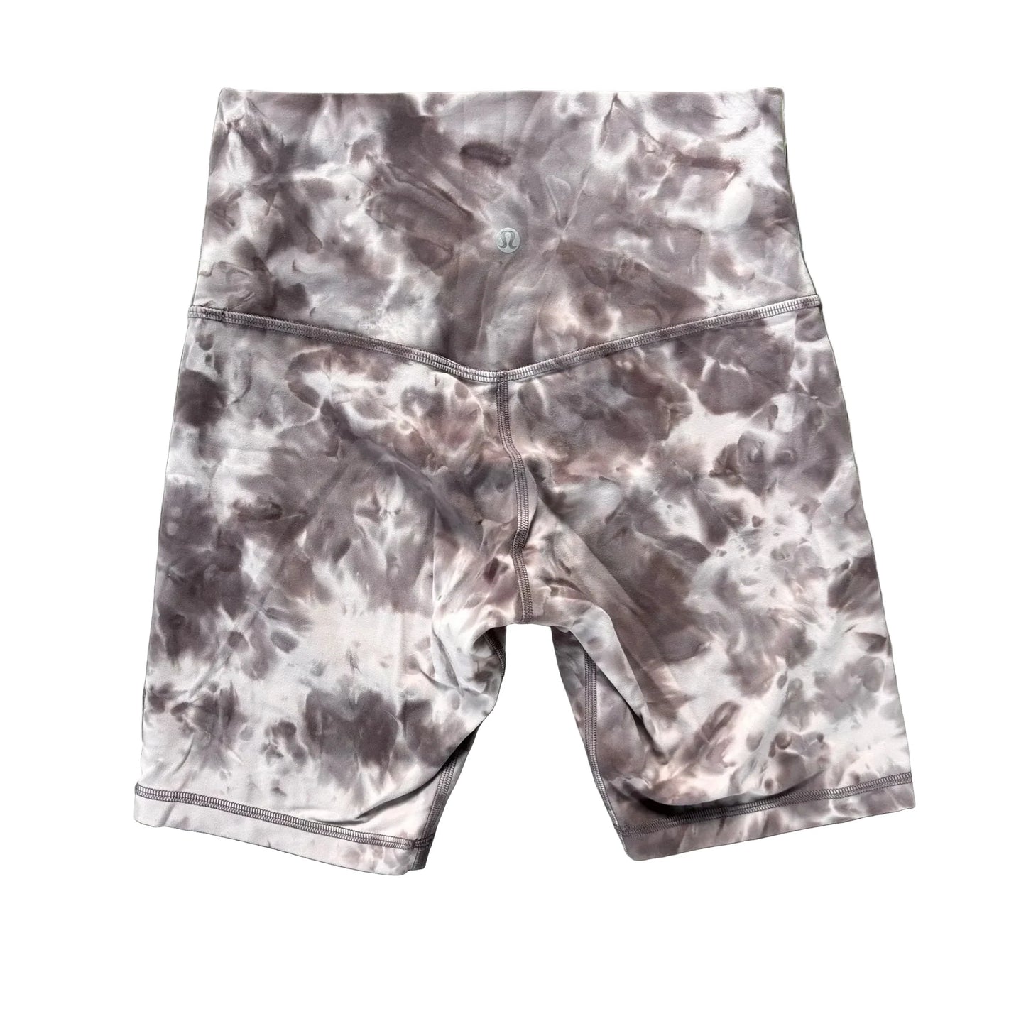 Athletic Shorts By Lululemon In Grey & Purple, Size: S