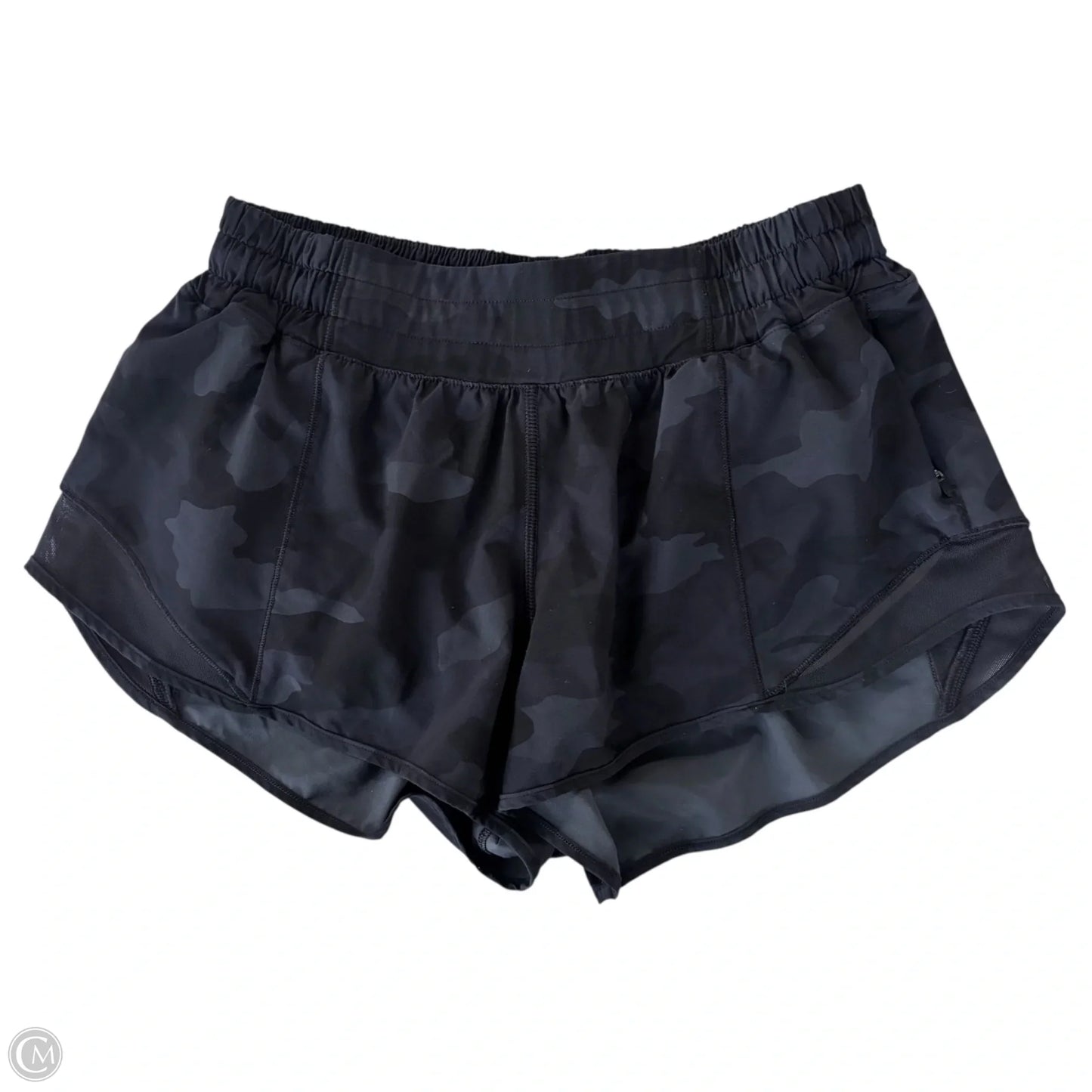 Athletic Shorts By Lululemon In Camouflage Print, Size: S