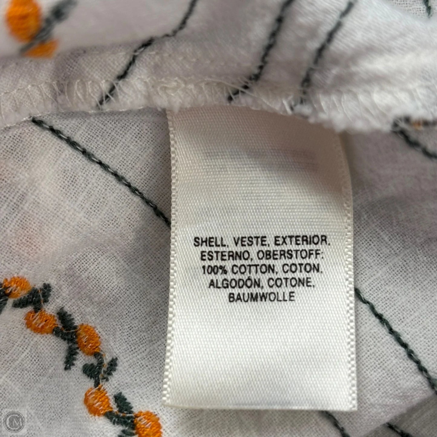 Top Short Sleeve By Maeve In White, Size: Xs