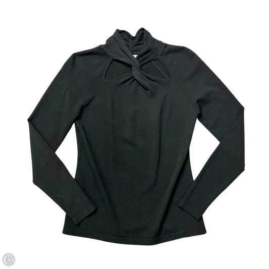 Top Long Sleeve Designer By Milly In Black, Size: M