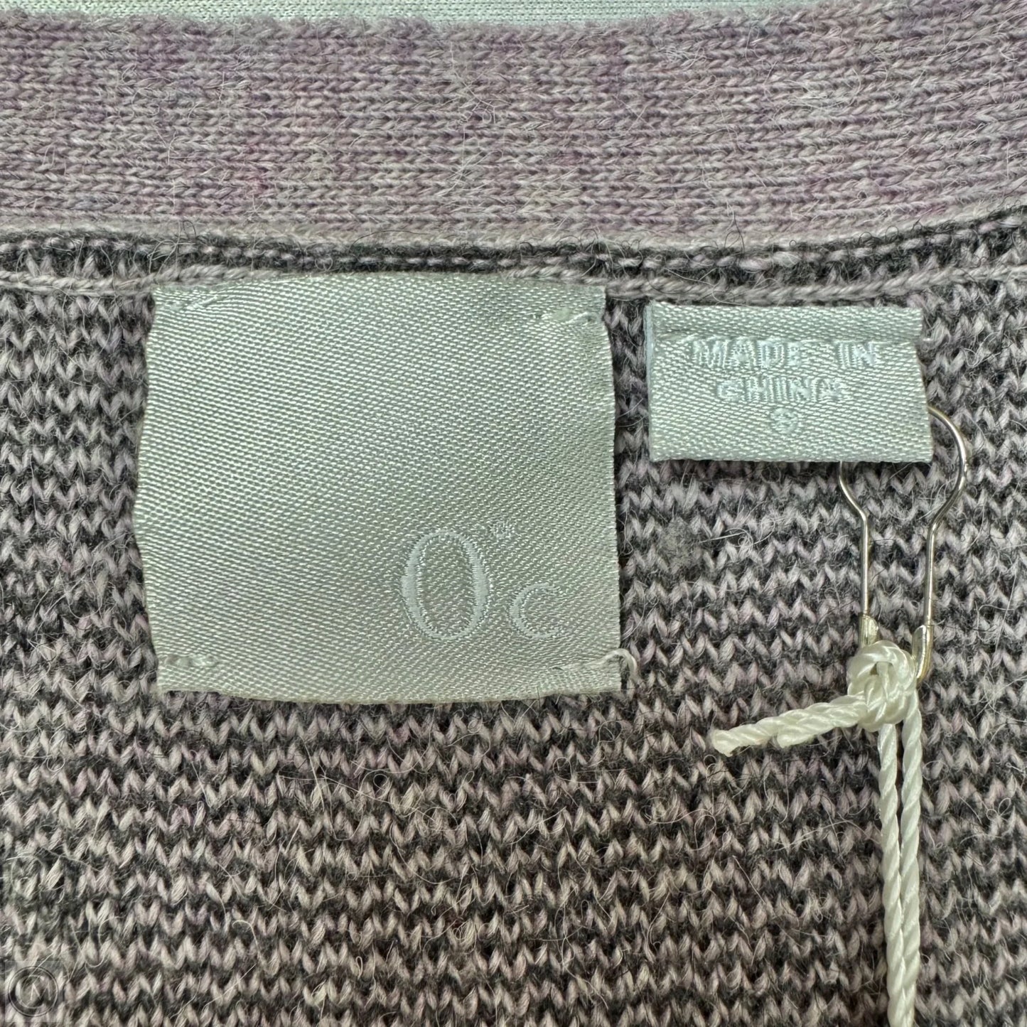 Sweater Cardigan By Zero Degrees Celsius In Purple, Size: S