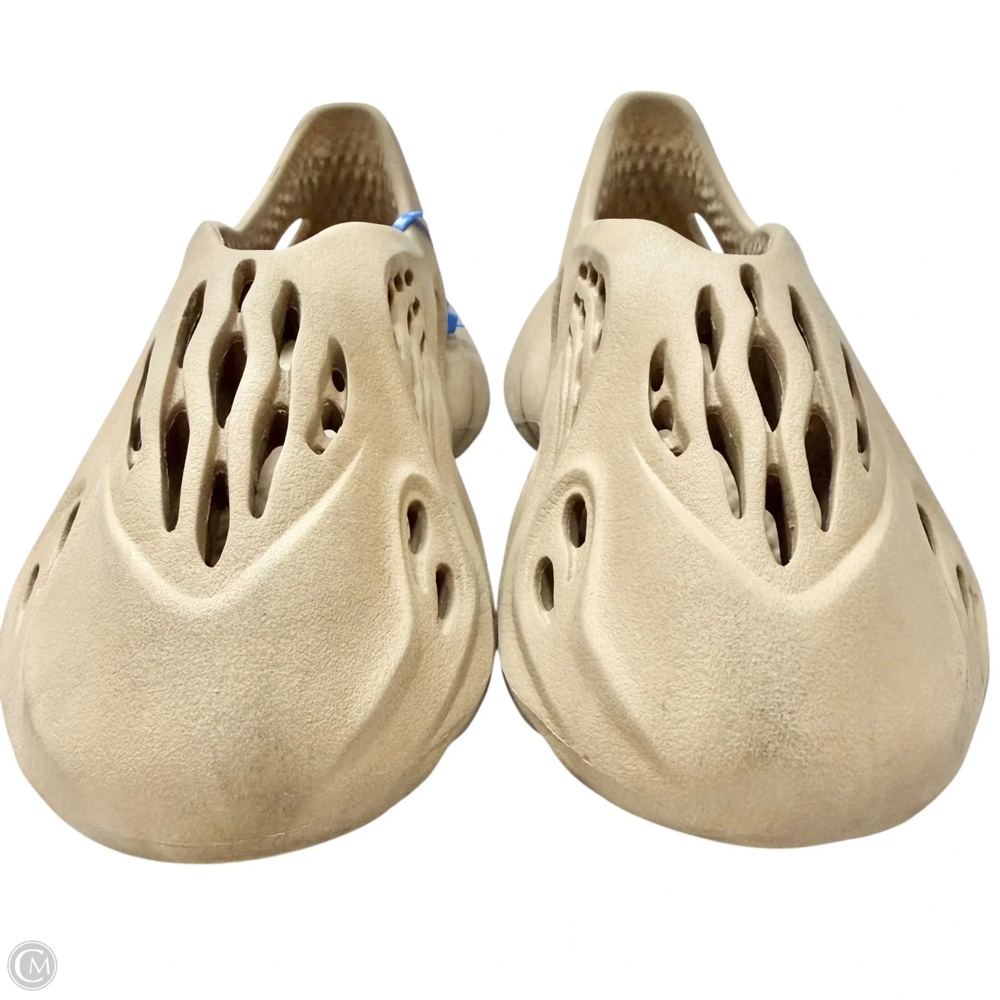 Shoes Luxury Designer By Yeezy In Tan, Size: 7