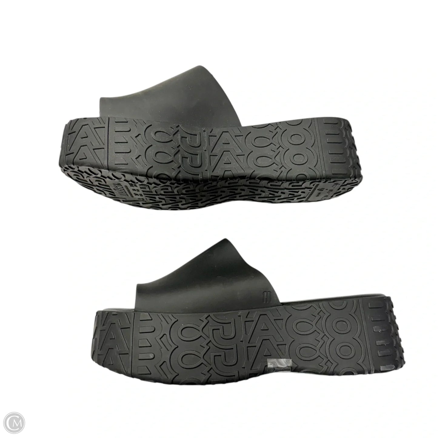 Sandals Luxury Designer By Marc Jacobs In Black, Size: 8