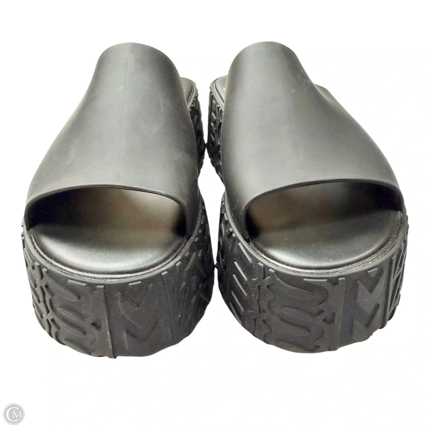 Sandals Luxury Designer By Marc Jacobs In Black, Size: 8