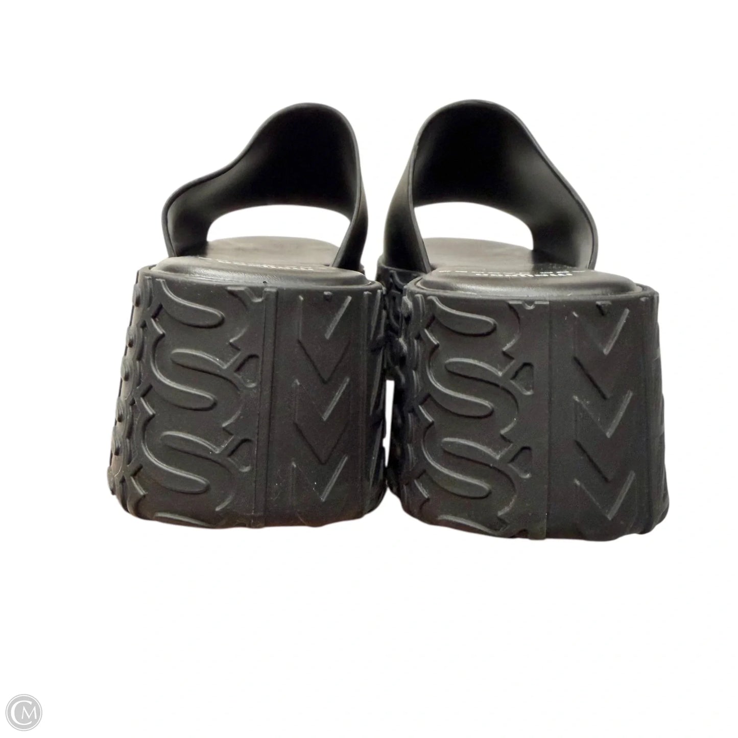 Sandals Luxury Designer By Marc Jacobs In Black, Size: 8