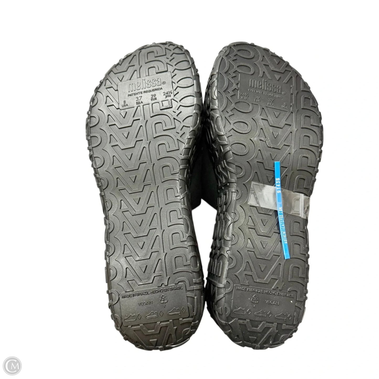 Sandals Luxury Designer By Marc Jacobs In Black, Size: 8