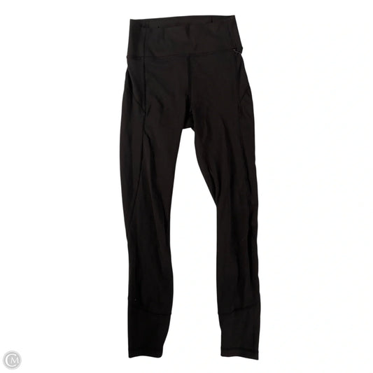 Athletic Leggings By Lululemon In Black, Size: S