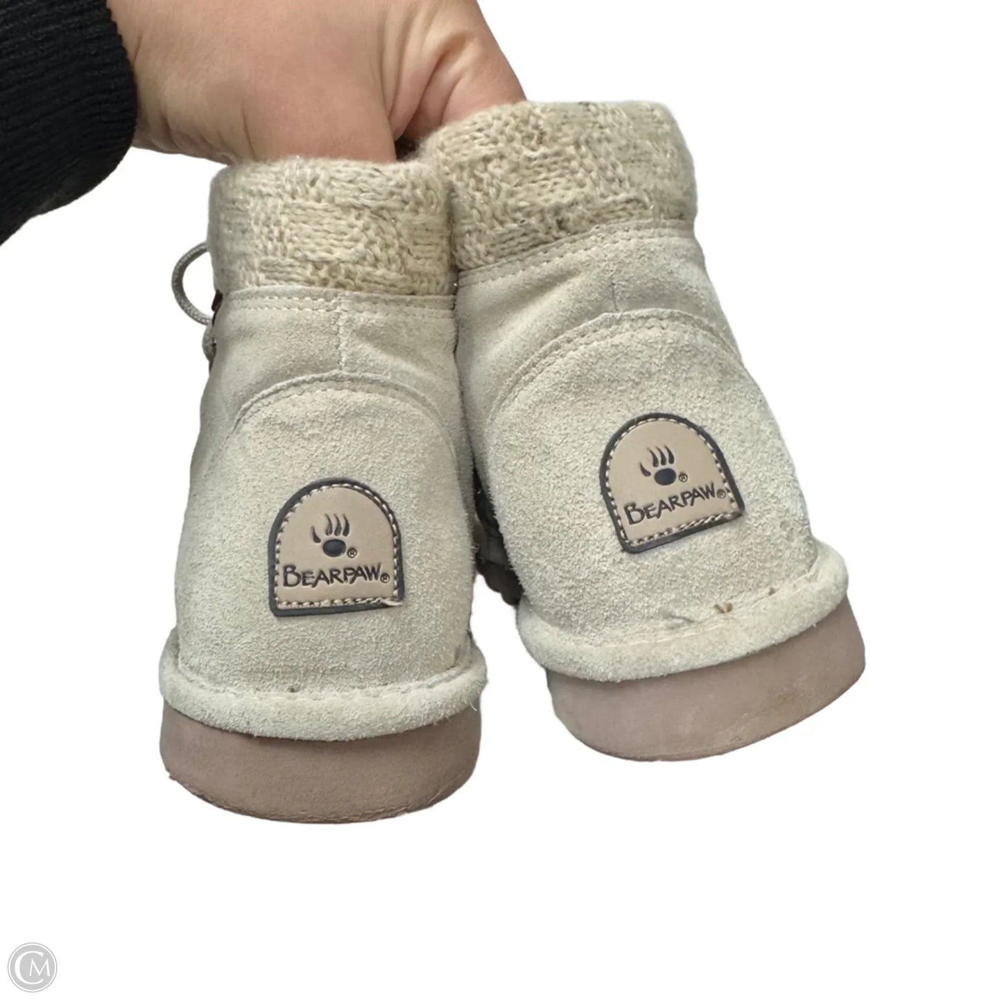 Boots Ankle Flats By Bearpaw In Grey, Size: 9